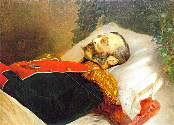 018-Александр II на смертном одре